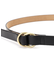 《直営店限定》HORWEEN LEATHER RING BELT ／ ホーウィン レザー リング ベルト ／ AVIREX ／ アヴィレック