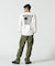 《WEB&DEPOT限定》AMERICAN FLAGS L／S T-SHIRT ／ アメリカン フラッグス 長袖 Tシャツ ／ AVIREX