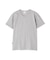 《DAILY／WEB限定》RIB S／S V-NECK T-SHIRT／同色プリント リブ 半袖 ブイネック Tシャツ  デイリーウェア