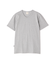 《DAILY／WEB限定》RIB S／S V-NECK T-SHIRT／同色プリント リブ 半袖 ブイネック Tシャツ  デイリーウェア