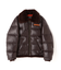 LEATHER DOWN BOMMER JACKET ／ レザー ダウン ボマー ジャケット