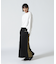 スウェットコンビロングスカート／ SWEAT COMBI LONG SKIRT