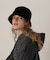 REVERSIBLE FUR BUCKET／リバーシブル ファーバケットハット