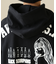 《WEB&DEPOT限定》BLACK SCORPIONS SWEAT PULL OVER PARKA ／ ブラックスコーピオン スウェット