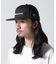 《AVIREX × EXPANSION》 FLAT VISOR CAP BLACK ／ フラット バイザー キャップ ブラック