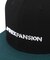 《AVIREX × EXPANSION》 FLAT VISOR CAP BLACK ／ フラット バイザー キャップ ブラック