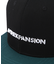 《AVIREX × EXPANSION》 FLAT VISOR CAP BLACK ／ フラット バイザー キャップ ブラック