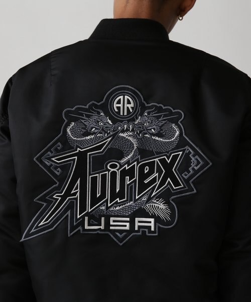 【希少】USA製 AVIREX MA-1 ドラゴンフライト M Yahoo!オークション - 【激レア名作 】AVIREX アヴィレックス MA