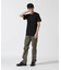 《DAILY／デイリー》S／S THERMAL HENLY TEE／半袖サーマル　ヘンリーTシャツ