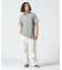 《DAILY／デイリー》S／S THERMAL HENLY TEE／半袖サーマル　ヘンリーTシャツ