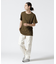 《DAILY／デイリー》S／S THERMAL HENLY TEE／半袖サーマル　ヘンリーTシャツ