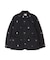 POINT EMBROIDERY COVERALL JACKET