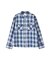 L-L／S INDIGO CHECK SHIRT／インディゴ チェック シャツ