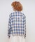 L-L／S INDIGO CHECK SHIRT／インディゴ チェック シャツ