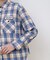 L-L／S INDIGO CHECK SHIRT／インディゴ チェック シャツ