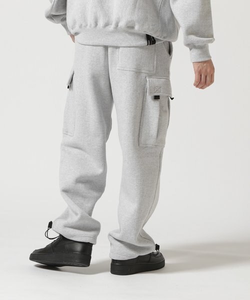 直営店限定》HEAVY WEIGHT SWEAT CARGO PANTS ／ ヘビーウェイト
