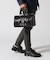 《直営店別注》VARSITY LEATHER MINI DUFFLE BAG ／ バーシティレザー ミニ ダッフル バッグ