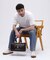 《直営店別注》VARSITY LEATHER MINI DUFFLE BAG ／ バーシティレザー ミニ ダッフル バッグ