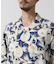 SLEEVESHIRT ALOHA SHIRT ORANGE＆GIRL ／ 半袖アロハシャツ