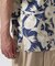 SLEEVESHIRT ALOHA SHIRT ORANGE＆GIRL ／ 半袖アロハシャツ