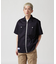 《WEB&DEPOT限定》S／S ZIP UP WORK SHIRT ／ ショートスリーブ ジップアップ ワークシャツ ／ AVIREX ／