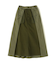 MILITARY LAYERED LIKE SKIRT／ミリタリー レイヤード スカート