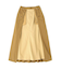 MILITARY LAYERED LIKE SKIRT／ミリタリー レイヤード スカート