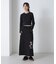 WAPPEN PRINT LONG SKIRT／ワッペンプリント ロングスカート