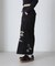 WAPPEN PRINT LONG SKIRT／ワッペンプリント ロングスカート