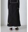 WAPPEN PRINT LONG SKIRT／ワッペンプリント ロングスカート