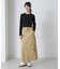WAPPEN PRINT LONG SKIRT／ワッペンプリント ロングスカート