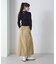 WAPPEN PRINT LONG SKIRT／ワッペンプリント ロングスカート