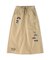 WAPPEN PRINT LONG SKIRT／ワッペンプリント ロングスカート