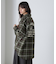 《直営店限定》COTTON WIDE CHECK EMB SHIRTS USAF／コットンワイドチェ