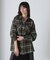 《直営店限定》COTTON WIDE CHECK EMB SHIRTS USAF／コットンワイドチェ