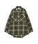 《直営店限定》COTTON WIDE CHECK EMB SHIRTS USAF／コットンワイドチェ
