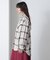 《直営店限定》COTTON WIDE CHECK EMB SHIRTS USAF／コットンワイドチェ