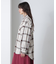 《直営店限定》COTTON WIDE CHECK EMB SHIRTS USAF／コットンワイドチェ