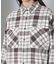 《直営店限定》COTTON WIDE CHECK EMB SHIRTS USAF／コットンワイドチェ