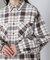 《直営店限定》COTTON WIDE CHECK EMB SHIRTS USAF／コットンワイドチェ