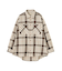 《直営店限定》COTTON WIDE CHECK EMB SHIRTS USAF／コットンワイドチェ
