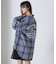 《直営店限定》COTTON WIDE CHECK EMB SHIRTS USAF／コットンワイドチェ