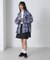 《直営店限定》COTTON WIDE CHECK EMB SHIRTS USAF／コットンワイドチェ