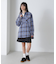 《直営店限定》COTTON WIDE CHECK EMB SHIRTS USAF／コットンワイドチェ