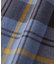 《直営店限定》COTTON WIDE CHECK EMB SHIRTS USAF／コットンワイドチェ