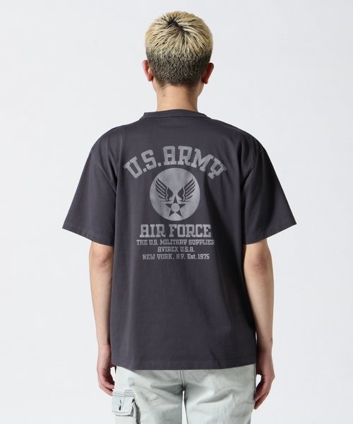 MIL. STENCIL T-SHIRT US ARMY AIR FORCE ／ ミリタリー ステンシル T
