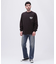 《CROSSOVER》BANDANA PATCH LONGSLEEVE T-SHIRT ／ バンダナ パッチ 長袖Tシャツ ／ AVIREX
