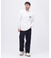 《CROSSOVER》BANDANA PATCH LONGSLEEVE T-SHIRT ／ バンダナ パッチ 長袖Tシャツ ／ AVIREX