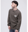 《CROSSOVER》BANDANA PATCH LONGSLEEVE T-SHIRT ／ バンダナ パッチ 長袖Tシャツ ／ AVIREX