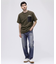 《CROSSOVER》DENIM POCKET T-SHIRT ／ クロスオーバー デニム ポケット Tシャツ  ／ AVIREX